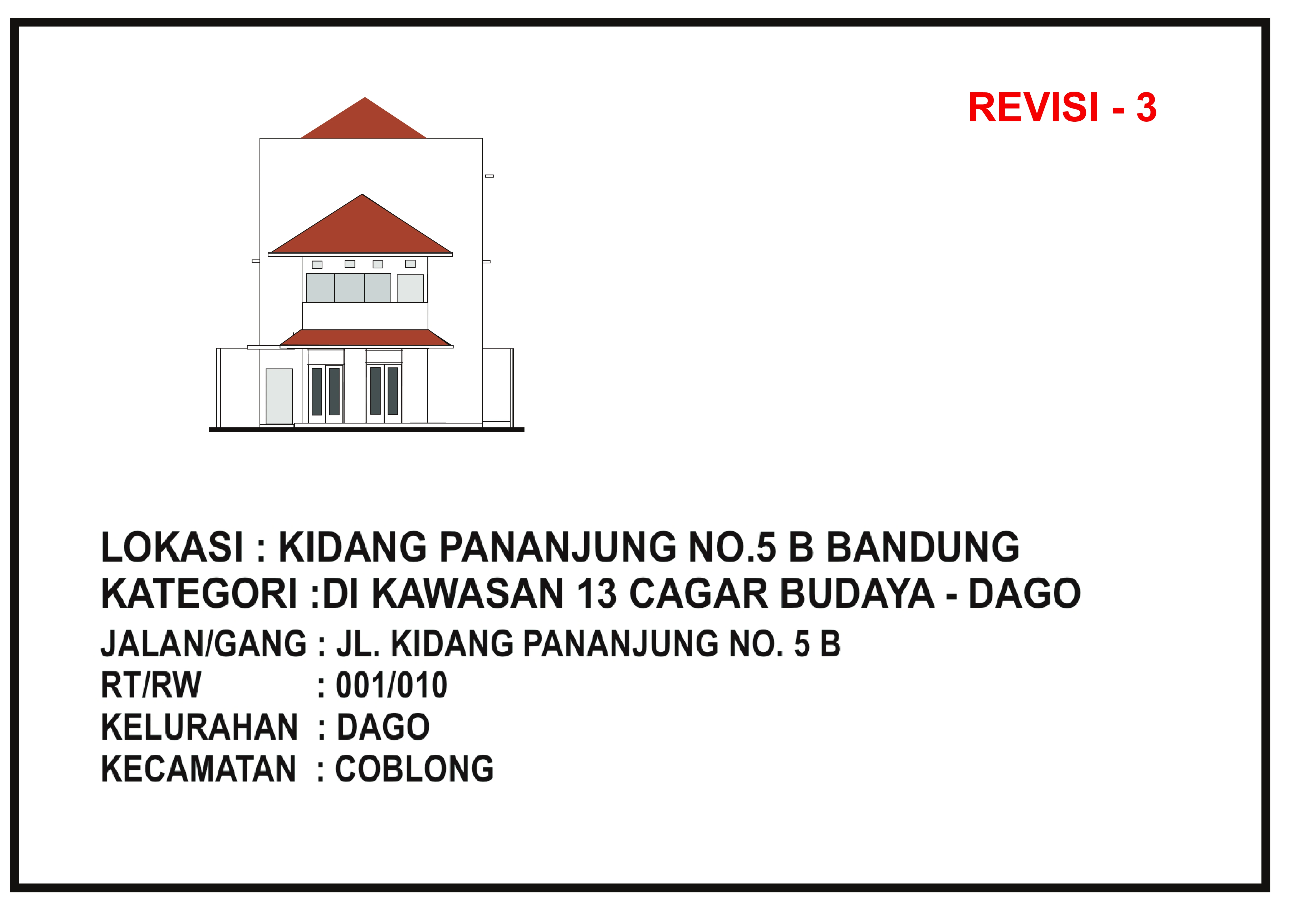 Kidang Pananjung No.5 B Bandung